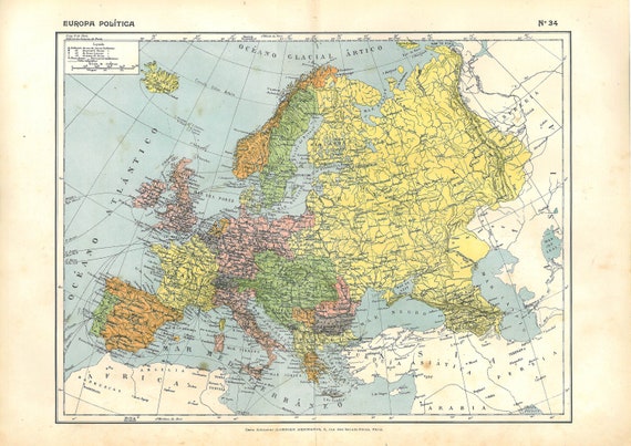 1910 Map Of Europe - vrogue.co