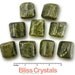 1 Jumbo VESUVIANITE Tumbled Stone - Healing Crystal, Stone, Medicine Bag, Reiki, Feng Shui, Jewelry & Crafts