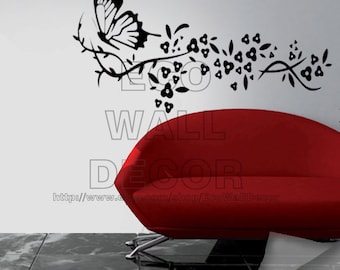 Stick On Wall Art peel & stick wall decorecowalldecor on etsy Stick On Wall Art peel & stick wall decorecowalldecor on etsy