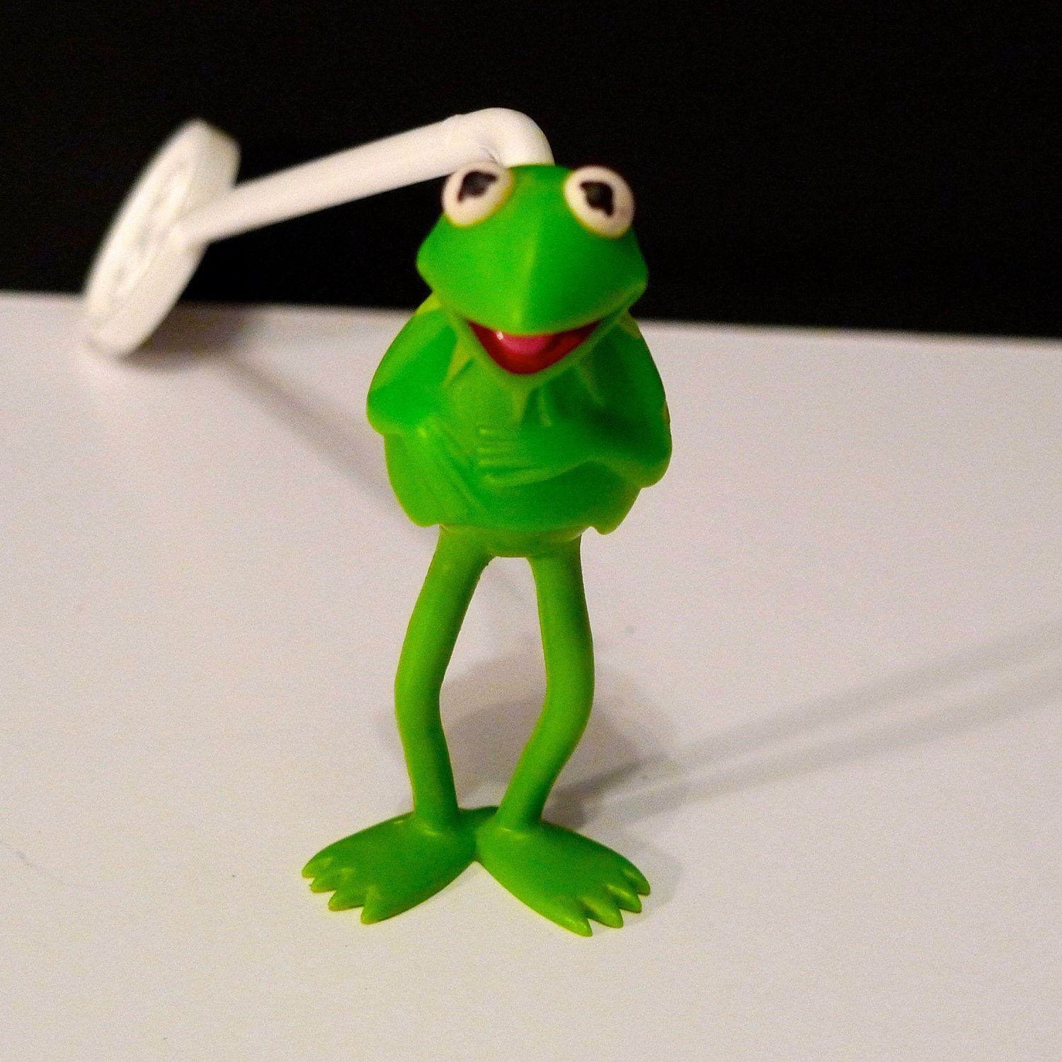 puppet of kermit the frog