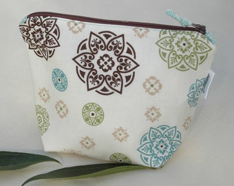Zipper Cosmetic Bag/Pouch, Bridesmaid Gift