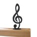 Metal Treble Clef on stand