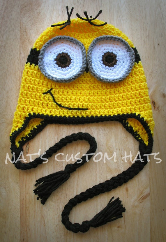 baby for crochet hat pattern minion Coin & Totes Wallets Bags Pouches Purses & Messenger Money Clips