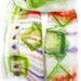 Faded Silk Scarf. Hand Painted Long Silk Scarf. Green Silk Scarf. Multicolor Silk Scarf. 8x72 in. (20x183cm). Ready to Ship.