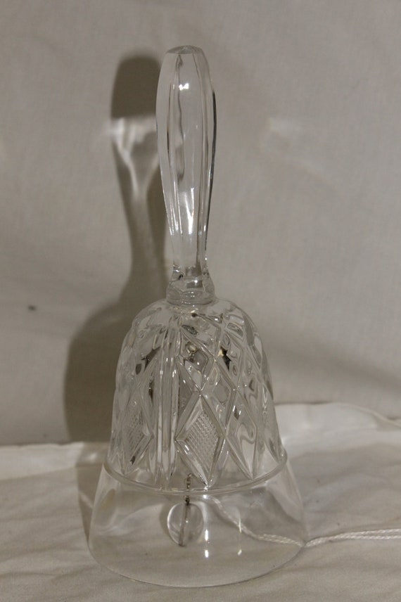 Goebel cut glass crystal bell made in West by ThePinkElephant513