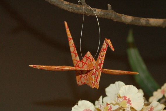 origami crane ornament christmas tree home decor by origami crane ornament christmas tree home decor by