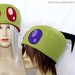 CUSTOM Invader ZIM Irken cap - handmade fleece alien cap