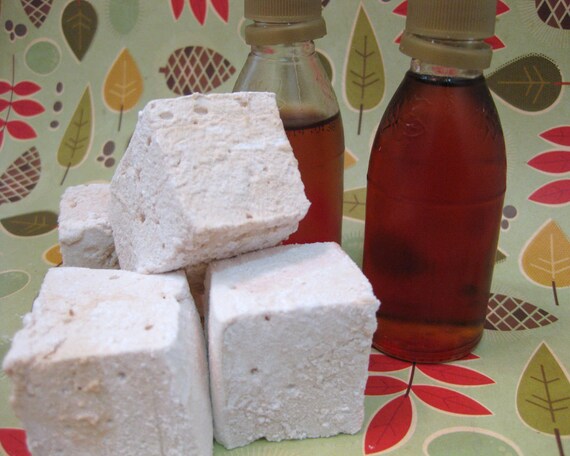 Maple Marshmallows   1 dozen Gourmet homemade marshmallows  homemade marshmallows gourmet