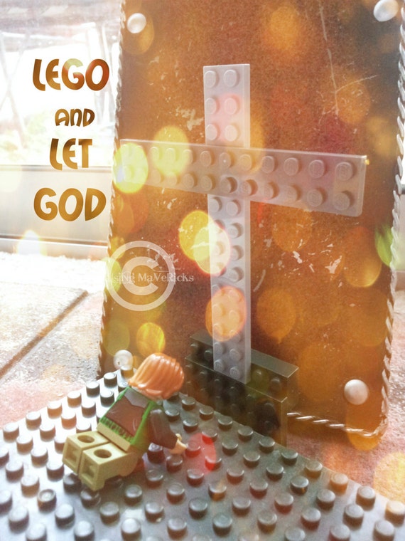 Lego and Let God Christian Wall Decor by RaisingMavericks on Etsy