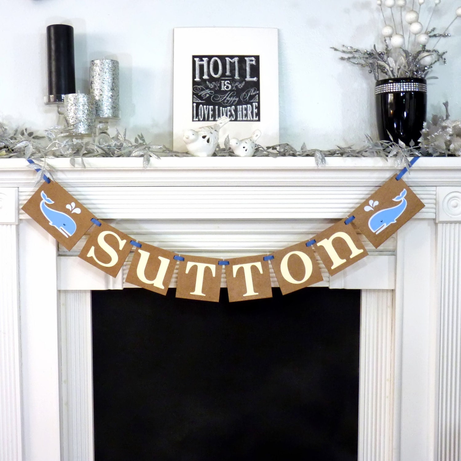 Personalized Name Banner / Kids Room Decoration / Childs Name