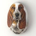 Basset Hound Dog Painted Rock Hand Painted Stone Rockpainting Art