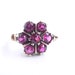 RESERVED for Stephanie - 3rd Payment - 10K Gold Pink Stone Flower Ring - Antique Size 7 Fine Jewelry / Victorian Pink Petals