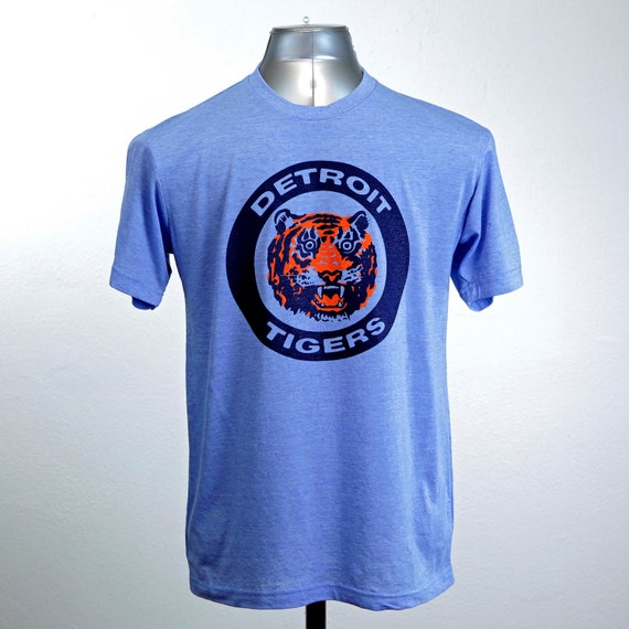 Detroit Tigers Logo Vintage 80's // four shirt colors
