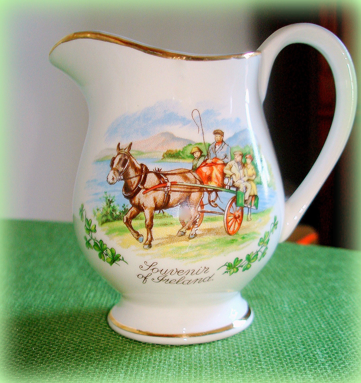 Irish Pitcher Arklow Pottery Made in Republic of Ireland