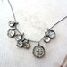 stars necklace in recycled silver
