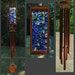 Wind Chime, Stained Glass, Copper, Windchime, Wind Chimes, Windchimes, Suncatcher
