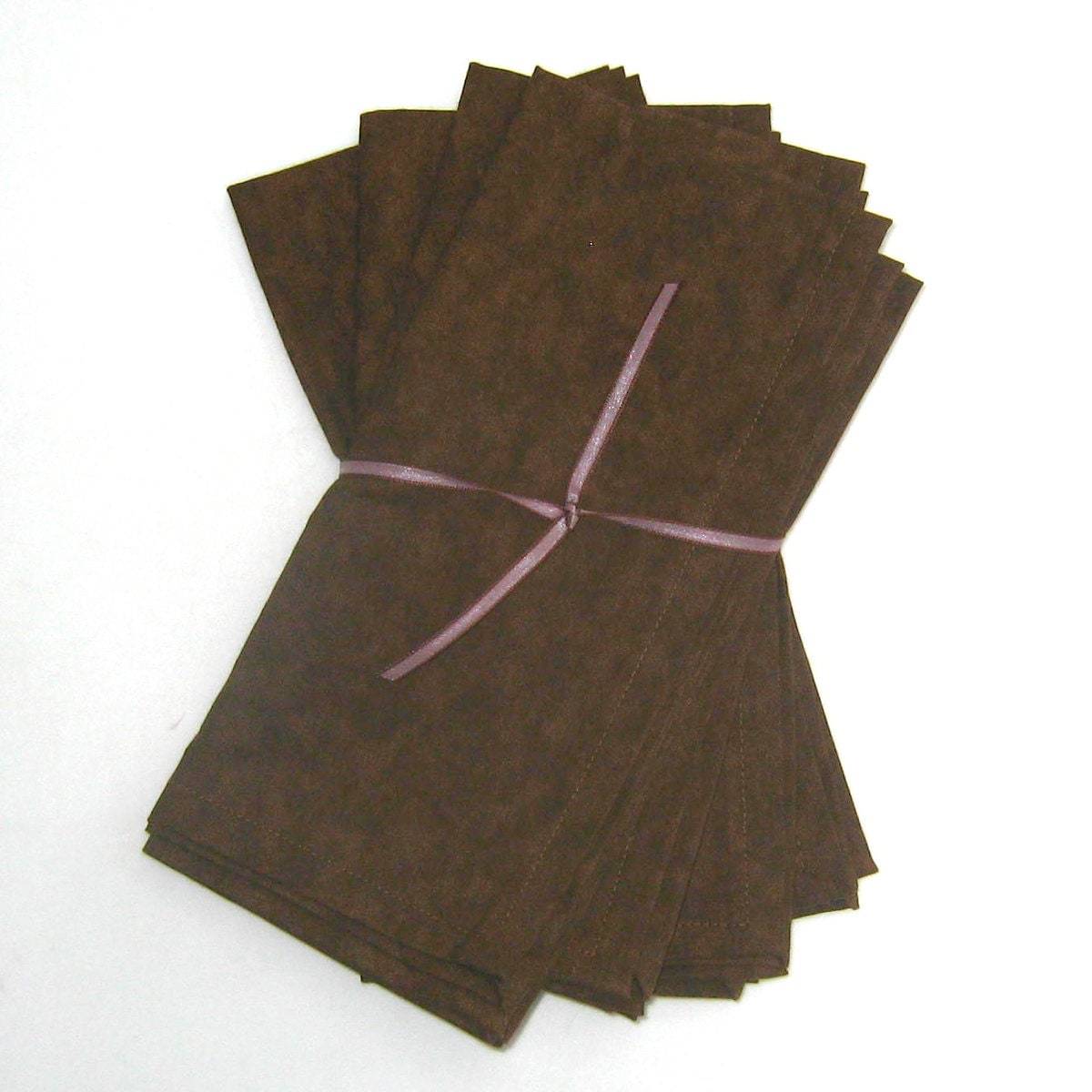 Brown Cloth Napkins Set of 4