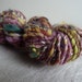 Handspun yarn, sparkling copper, 80 yards