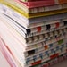 Reclaimed Bed Linens Fat Quarter Bundle- The Stripe Stash 122