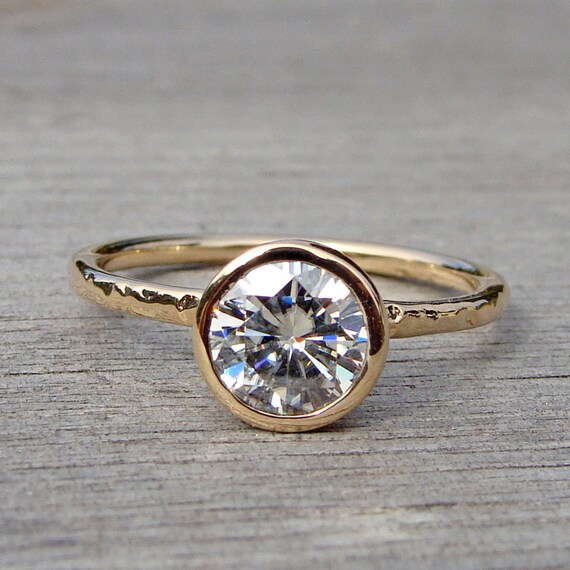 Moissanite engagement rings forever brilliant