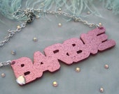 etsy barbie necklace