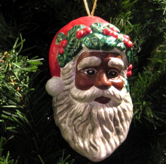 items similar to african american santa claus woodland items similar to african american santa claus woodland