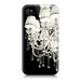 iPhone 4 Case, 4S iPhone Case - Black and White Chandelier Photograph, Glamourous, Feminine, Dramatic - Glamorama
