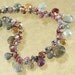 Reserved - 22K 18K Yellow Gold Natural Sapphire Statement Necklace
