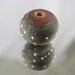 Organic Coral with Silver - Lampwork Bead (1) - Libelula Designs, SRA