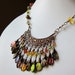 The Silk Road Necklace in Shades of Autumn