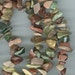 Red Jasper Chips, 35 inch Imperial Jasper Chip Spacer Beads Red and Yellow Bead Spacers