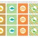 Printable Dinosaur Birthday Cupcake Toppers