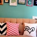 NEW SALE Charcoal Gray Chevron Pillow Cover 18X18"