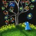 Schnauzer Dog folk art PRINT of Todd Young painting LIFE