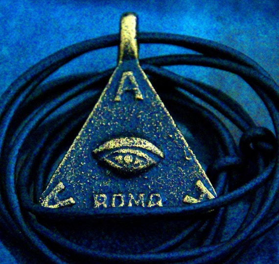 All Seeing EYE of GOD talisman amulet pendant medallion medal