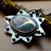 Starlight - Handcrafted Necklace with Beautiful Pearlized Titanium Agate Stone - OOAK