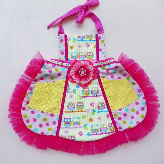 Sunny Owl Apron