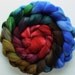 Wool Roving merino spinning or felting Red Earth 3.8ozs gradient roving