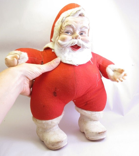 large plush santa claus