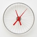 Recycled Bike Wheel clock