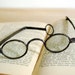 Antique Spectacles 1700s Forged Iron Temple Eyeglasses Double Hinged