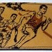 Sewn Duct Tape Pee-Chee Folder Wallet - Track