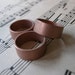 1 PC Solid copper heavy gauge ring band 8mm wide / SZ 9 - VV18