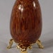 Exotic Red Palm Wood Egg Turned Wood Egg by Bryan Tyler Nelson for Nelsonwood