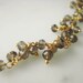 2.5-3mm Smoky Quartz and Vermeil Chain Parcel of Two Inches Item No. 8822