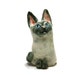 cat figurine - siamese kitten - porcelain figurine