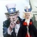 Uncle Sam Miniature Doll Historical Americana Art Collectible