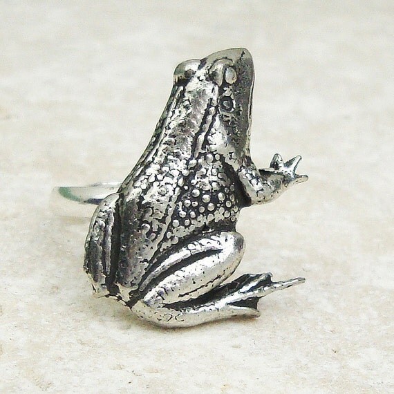 frog fidget ring