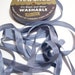 RESERVED FOR SARAH Vintage Blue Gray Rayon Seam Binding 1/2 inch wide