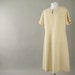 Vintage Beige Dress Modern Size 16, XLarge